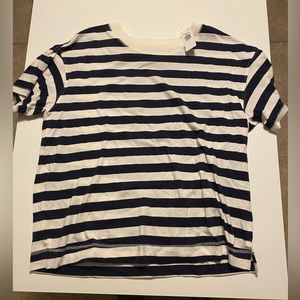 Old Navy boxy striped t-shirt
